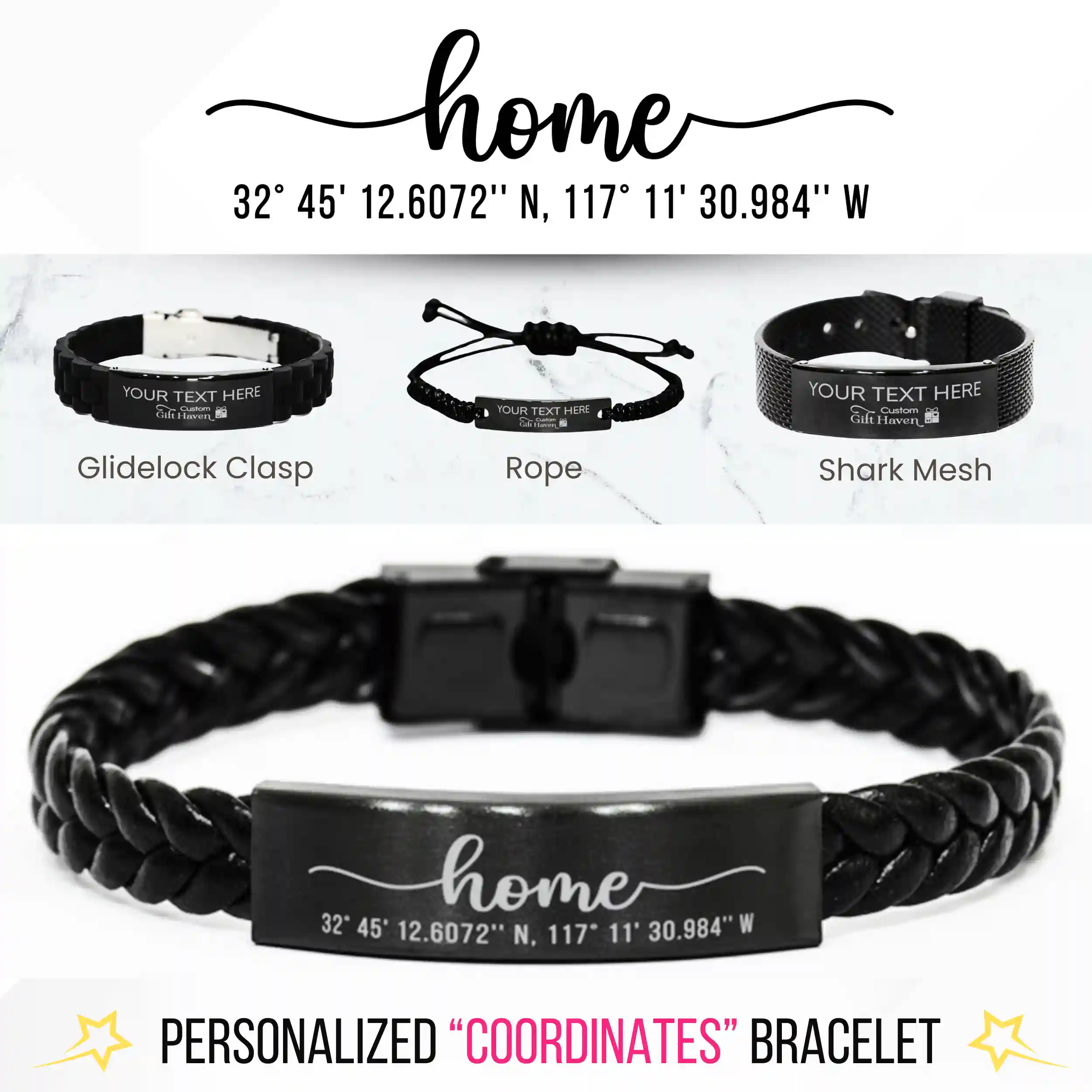 Custom latitude longitude gift, Gifts for New Homeowner