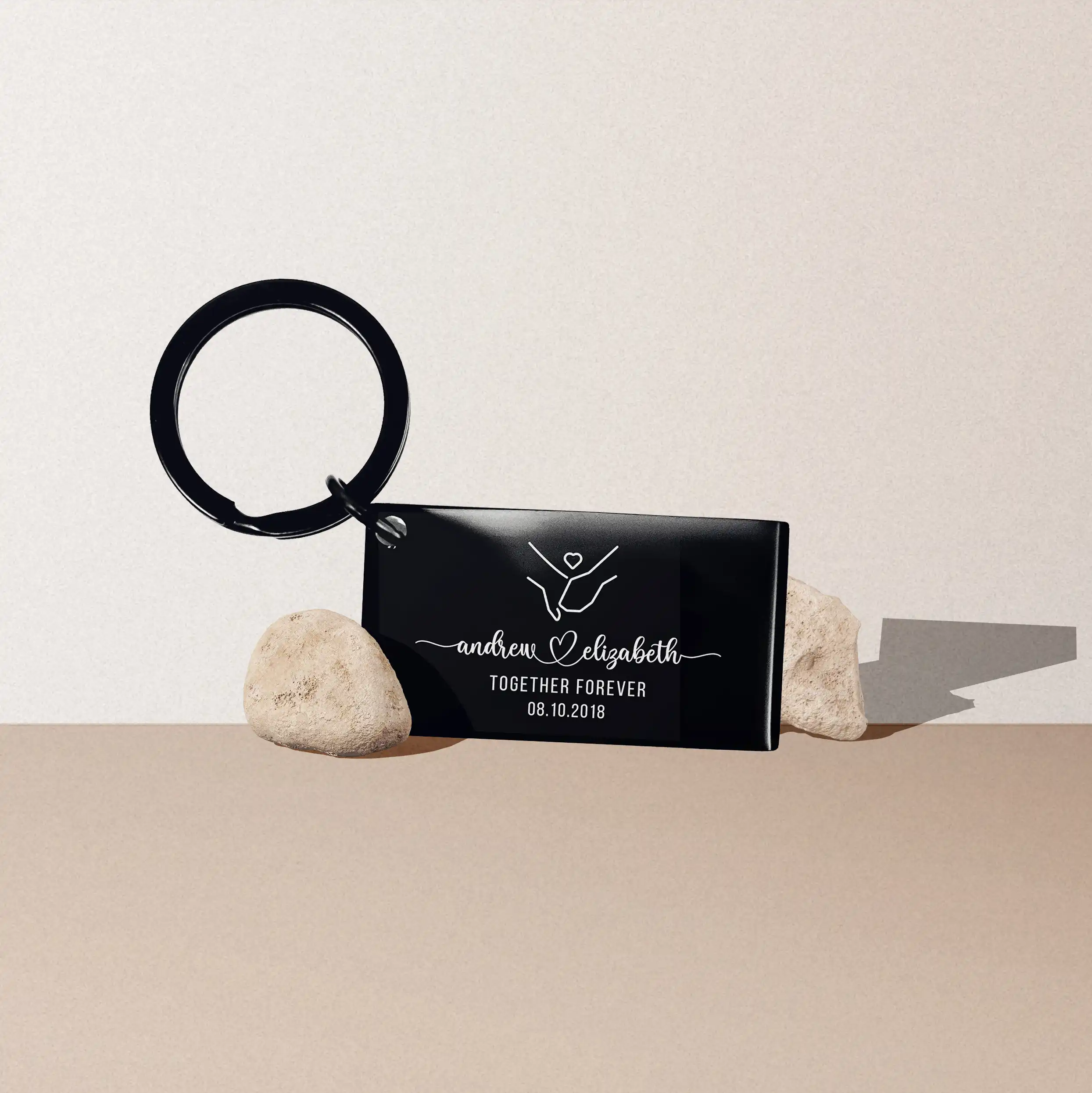 Together Forever Keychain